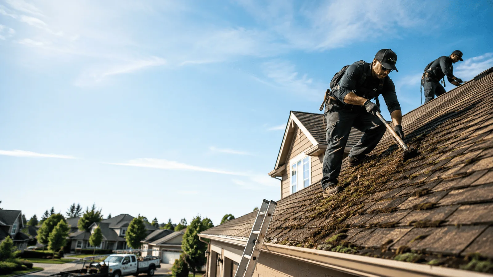 Roof Moss Removal in Lake Peekskill, NY near me